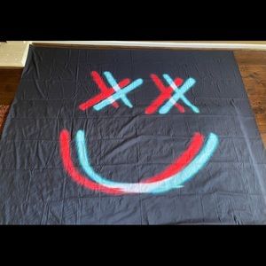 NWOT Smiley Face Wall Tapestry (2 available)